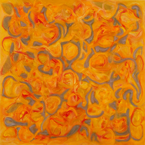 Birds of Change - Autumn Oil on canvas 24x24 2009