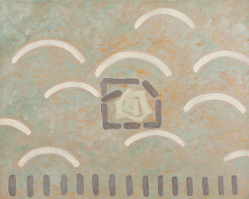 Cloud Arms: Early Spring Oil on linen 24x30 2011