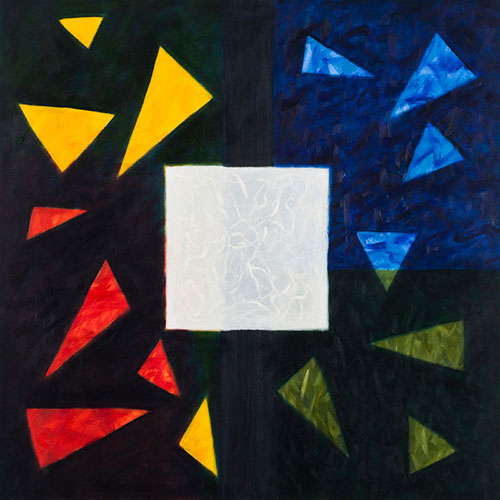 Theoretical Jazz III Oil on canvas 30x30 2011
